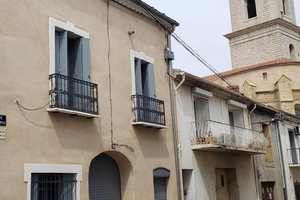 Maison Vigneronne De Caractere Du XIX Plein Centre Villa Marseillan  Exterior photo